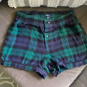 Gapbody plaid sleep short